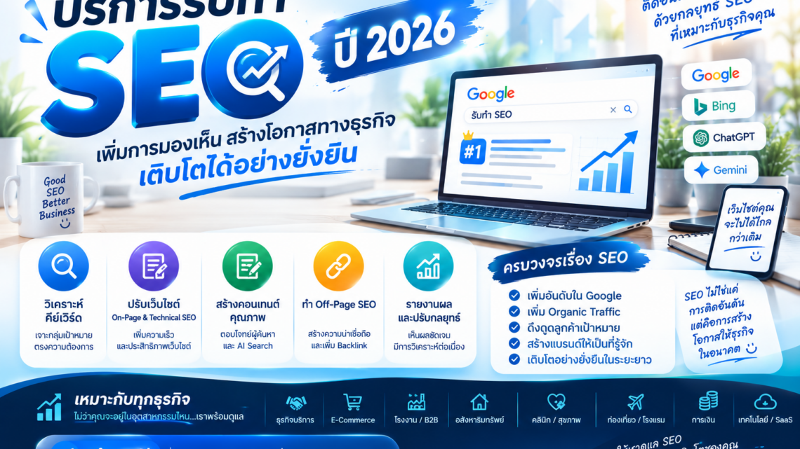 บริการรับทำ SEO
